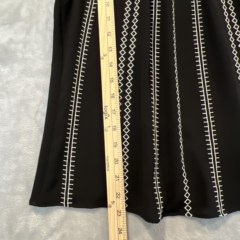 WHBM White House Black Market Womens Size 4 Mock Neck Sleeveless Top Blouse Tank - Picture 7 of 9